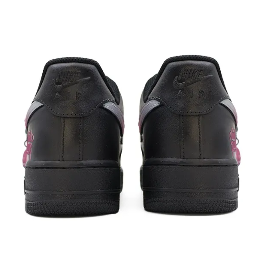 Custom Air Force 1 Low Pink Black