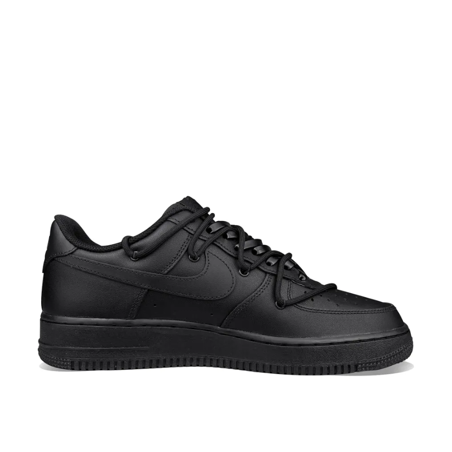 Custom Air Force 1 Low Extra Lace All Black