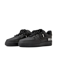 Custom Air Force 1 Low Black White Gothic