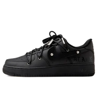 Custom Air Force 1 Low Extra Lace All Black