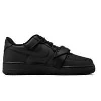 Custom Air Force 1 Low Extra Lace All Black Stripe