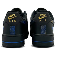 Custom Air Force 1 Low Blue Heart Graffiti