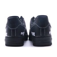 Custom Air Force 1 Low Black White Font Angel