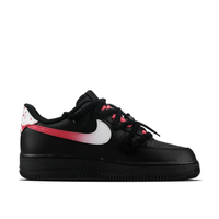 Custom Air Force 1 Low Extra Lace Pink White Gradient Swoosh Black