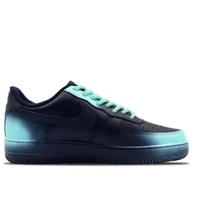 Custom Air Force 1 Low Blue Black Blooming