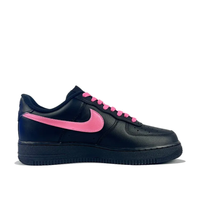 Custom Air Force 1 Low Black Pink Swoosh