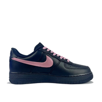 Custom Air Force 1 Low Black Pink Swoosh Heart