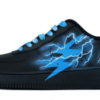 Custom Air Force 1 Blue Thunder Lightning