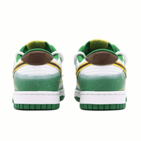 Custom Dunk Christmas Green White Khaki Swoosh