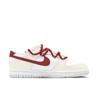 Custom Dunk Christmas Beige Red Sled Swoosh